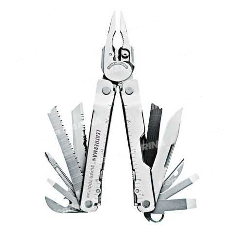 Navaja leatherman supertool 300 piel, inox