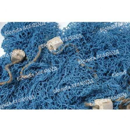 red-de-pesca-decorativa-color-azul